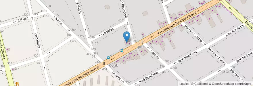 Mapa de ubicacion de Marmoleria Ruta 4, Velez Sarsfield en 阿根廷, Ciudad Autónoma De Buenos Aires, Comuna 9, 布宜诺斯艾利斯, Comuna 10.
