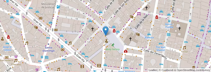 Mapa de ubicacion de Martina en Испания, Мадрид, Мадрид, Área Metropolitana De Madrid Y Corredor Del Henares, Мадрид.