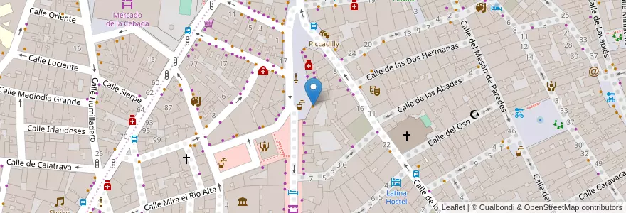 Mapa de ubicacion de MartinaCocina en Испания, Мадрид, Мадрид, Área Metropolitana De Madrid Y Corredor Del Henares, Мадрид.