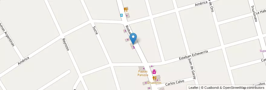 Mapa de ubicacion de Martu en アルゼンチン, ブエノスアイレス州, Partido De Tigre, Don Torcuato.