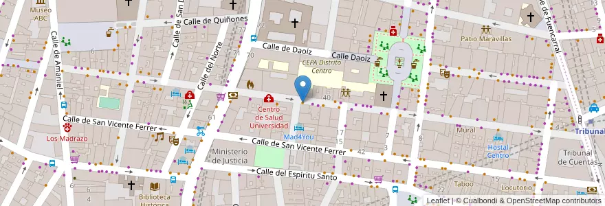 Mapa de ubicacion de Más Mastropiero en Espanha, Comunidade De Madrid, Comunidade De Madrid, Área Metropolitana De Madrid Y Corredor Del Henares, Madrid.