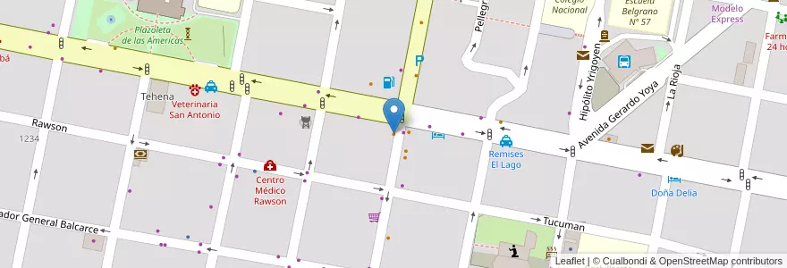 Mapa de ubicacion de Matés en アルゼンチン, エントレ・リオス州, Departamento Concordia, Distrito Suburbios, Concordia, Concordia.