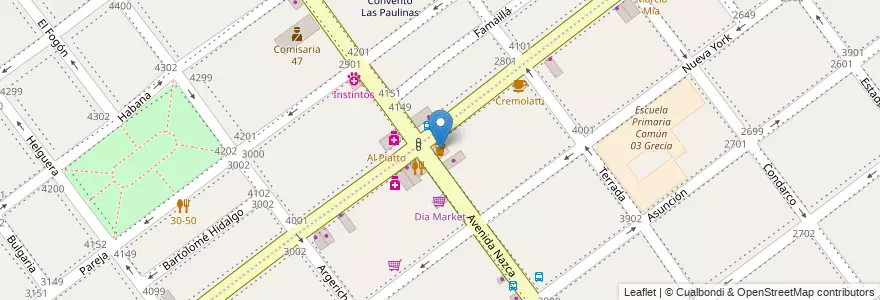 Mapa de ubicacion de Matu's, Agronomia en 阿根廷, Ciudad Autónoma De Buenos Aires, 布宜诺斯艾利斯, Comuna 15.