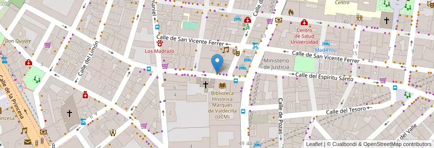 Mapa de ubicacion de Matute en スペイン, マドリード州, Comunidad De Madrid, Área Metropolitana De Madrid Y Corredor Del Henares, Madrid.
