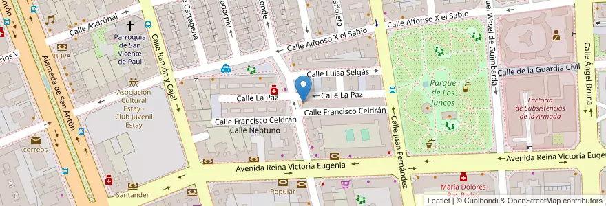 Mapa de ubicacion de Maype en Spanje, Murcia, Murcia, Campo De Cartagena Y Mar Menor, Cartagena.