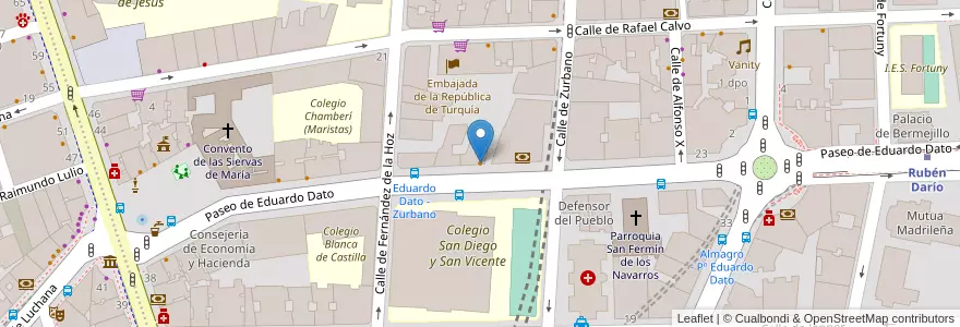 Mapa de ubicacion de Mazarino en スペイン, マドリード州, Comunidad De Madrid, Área Metropolitana De Madrid Y Corredor Del Henares, Madrid.