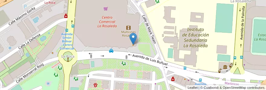 Mapa de ubicacion de McDonald's en Espanha, Andaluzia, Málaga, Málaga-Costa Del Sol, Málaga.