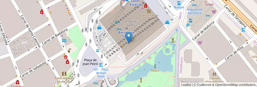 Mapa de ubicacion de McDonald's en اسپانیا, Catalunya, Barcelona, Barcelonès, Barcelona.