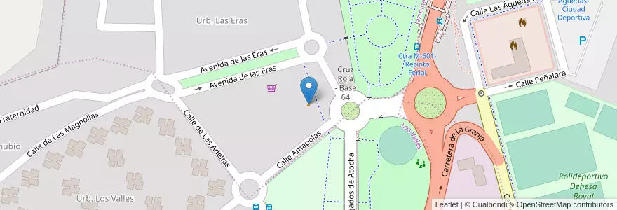 Mapa de ubicacion de McDonald's en Spain, Community Of Madrid, Community Of Madrid, Cuenca Del Guadarrama, Collado Villalba.