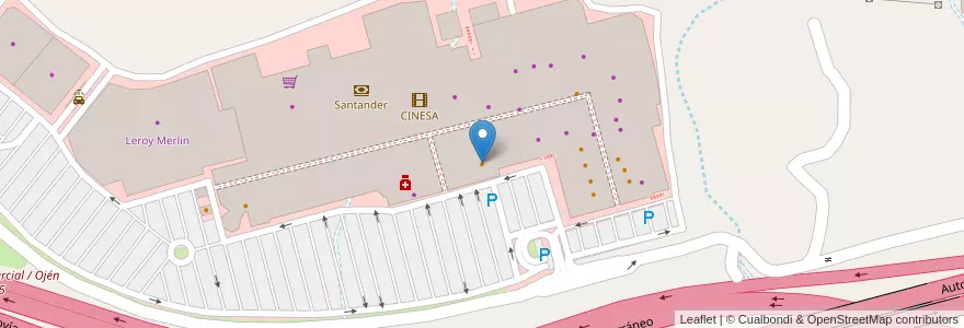 Mapa de ubicacion de McDonald's en スペイン, アンダルシア州, Málaga, Costa Del Sol Occidental, Marbella.
