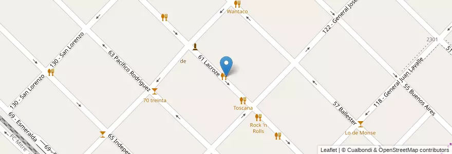 Mapa de ubicacion de Me Alegro de Verte en Argentina, Provincia Di Buenos Aires, Partido De General San Martín, Villa Ballester.