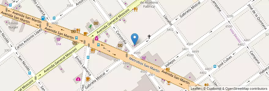 Mapa de ubicacion de Mecanica, Villa Devoto en Argentina, Autonomous City Of Buenos Aires, Autonomous City Of Buenos Aires, Comuna 11.