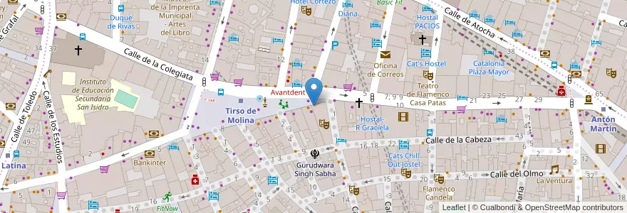 Mapa de ubicacion de Medias Puri en Испания, Мадрид, Мадрид, Área Metropolitana De Madrid Y Corredor Del Henares, Мадрид.
