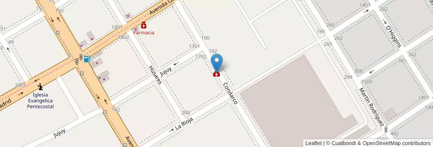 Mapa de ubicacion de Médico psiquiatra en Arjantin, Buenos Aires, Partido De Quilmes, Quilmes.