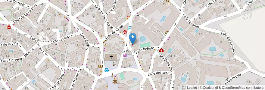 Mapa de ubicacion de Médicos - Odontólogos en Espanha, Comunidade De Madrid, Comunidade De Madrid, Cuenca Del Guadarrama, Galapagar.