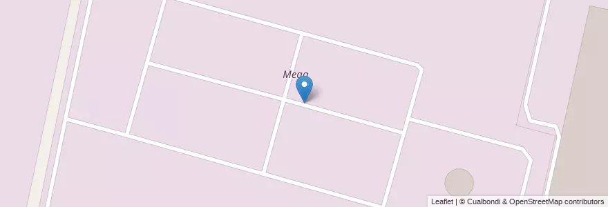 Mapa de ubicacion de Mega en Arjantin, Buenos Aires, Partido De Bahía Blanca, Ingeniero White.