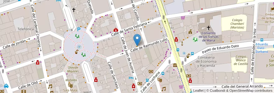 Mapa de ubicacion de Meltdown en Испания, Мадрид, Мадрид, Área Metropolitana De Madrid Y Corredor Del Henares, Мадрид.
