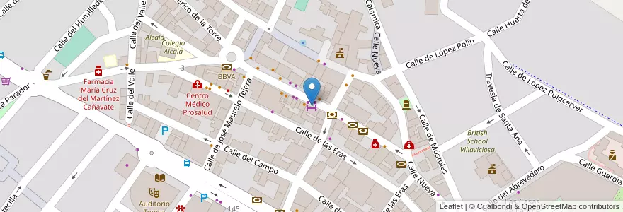 Mapa de ubicacion de Mercado de Abastos en Spain, Community Of Madrid, Community Of Madrid, Área Metropolitana De Madrid Y Corredor Del Henares, Villaviciosa De Odón.