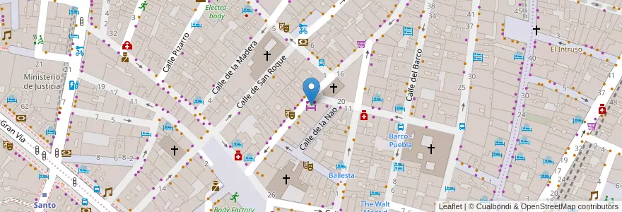 Mapa de ubicacion de Mercado de la Corredera en Spain, Community Of Madrid, Community Of Madrid, Área Metropolitana De Madrid Y Corredor Del Henares, Madrid.