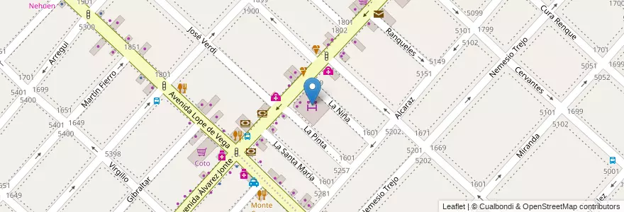 Mapa de ubicacion de Mercado Jonte, Monte Castro en Argentinien, Ciudad Autónoma De Buenos Aires, Buenos Aires, Comuna 10.