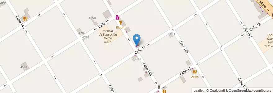 Mapa de ubicacion de Merida Travel en Arjantin, Buenos Aires, Partido De Berazategui, Berazategui.