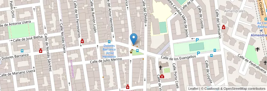 Mapa de ubicacion de Mesón A'Barca en Spain, Community Of Madrid, Community Of Madrid, Área Metropolitana De Madrid Y Corredor Del Henares, Madrid.