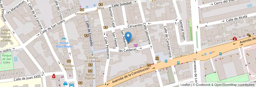 Mapa de ubicacion de Mesón Das Meigas en 스페인, Comunidad De Madrid, Comunidad De Madrid, Área Metropolitana De Madrid Y Corredor Del Henares, Torrejón De Ardoz.