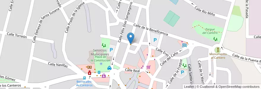 Mapa de ubicacion de Mesón de Ana en Испания, Мадрид, Мадрид, Cuenca Del Guadarrama, Alpedrete.