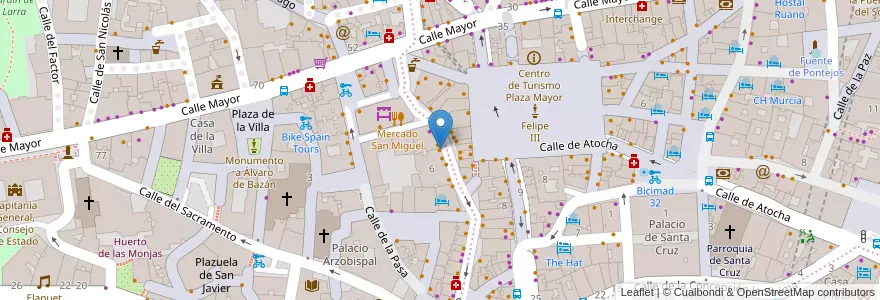 Mapa de ubicacion de Mesón El Huevo en Sepanyol, Comunidad De Madrid, Comunidad De Madrid, Área Metropolitana De Madrid Y Corredor Del Henares, Madrid.