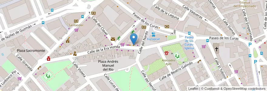 Mapa de ubicacion de Mesón Los Reales en Spanien, Autonome Gemeinschaft Madrid, Autonome Gemeinschaft Madrid, Área Metropolitana De Madrid Y Corredor Del Henares, Alcalá De Henares.
