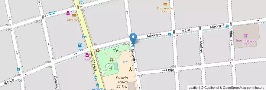 Mapa de ubicacion de México, Balvanera en Argentinien, Ciudad Autónoma De Buenos Aires, Comuna 3, Buenos Aires.