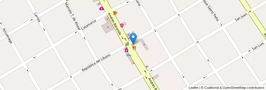 Mapa de ubicacion de Mi Amigo Luis en Argentina, Buenos Aires, Partido De Quilmes, Quilmes.