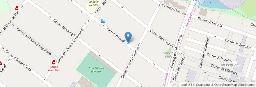 Mapa de ubicacion de Mi bar Juan en Испания, Каталония, Барселона, Барселонес, Барселона.