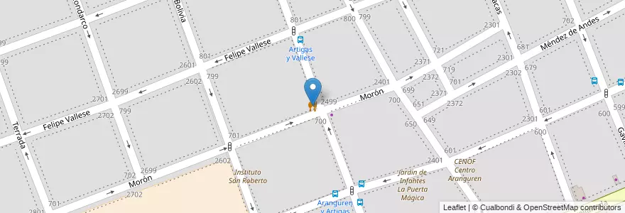 Mapa de ubicacion de Mi Barrio & Mi Gente, Flores en Arjantin, Ciudad Autónoma De Buenos Aires, Comuna 7, Buenos Aires.
