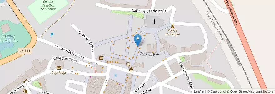 Mapa de ubicacion de Mi bodega en España, La Rioja, La Rioja, Haro.
