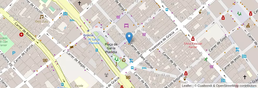 Mapa de ubicacion de Mi casa en 西班牙, Catalunya, Barcelona, Barcelonès, Barcelona.