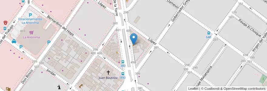 Mapa de ubicacion de Mi China en 아르헨티나, 산타크루스주, 칠레, Mercado De La Ciudad, Deseado, Caleta Olivia.