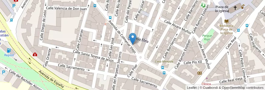 Mapa de ubicacion de Mi Cole en إسبانيا, منطقة مدريد, منطقة مدريد, Área Metropolitana De Madrid Y Corredor Del Henares, San Sebastián De Los Reyes.