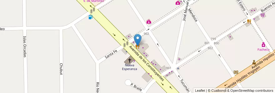 Mapa de ubicacion de Mi Gusto en Argentina, Buenos Aires, Partido De Tigre, General Pacheco.