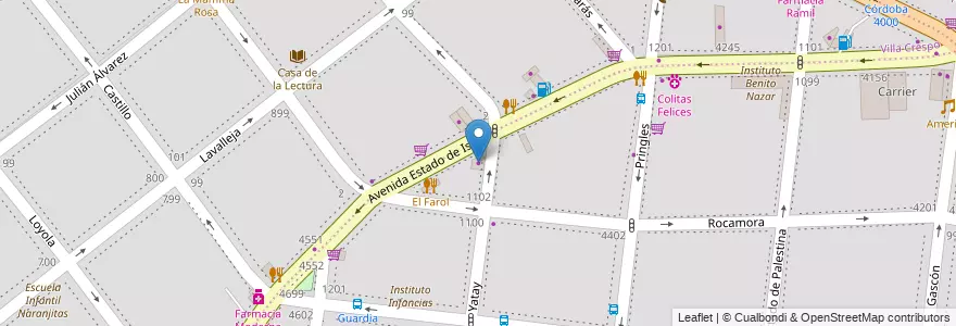 Mapa de ubicacion de Mi Lamp, Almagro en Argentina, Ciudad Autónoma De Buenos Aires, Buenos Aires.