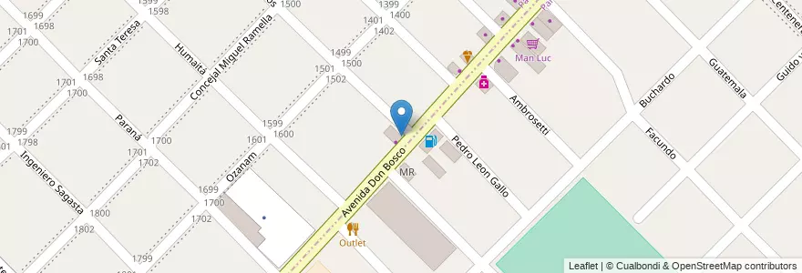 Mapa de ubicacion de Mi Sueno en Arjantin, Buenos Aires, Partido De La Matanza, Morón.