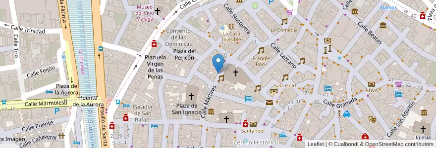 Mapa de ubicacion de Mia Coffee Shop en Espagne, Andalousie, Malaga, Málaga-Costa Del Sol, Málaga.