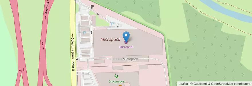 Mapa de ubicacion de Micropack en Аргентина, Санта-Фе, Departamento Rosario, Municipio De Rosario, Росарио.