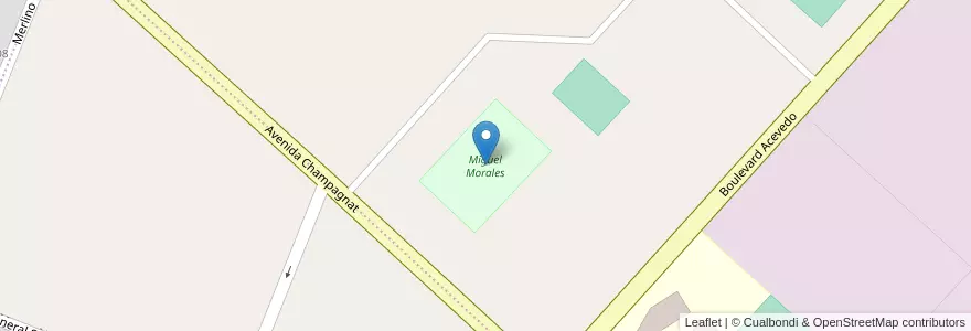 Mapa de ubicacion de Miguel Morales en الأرجنتين, بوينس آيرس, Partido De Pergamino.