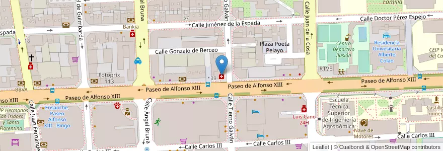 Mapa de ubicacion de Miguel Salvador Cano 12H en Spanien, Region Murcia, Region Murcia, Campo De Cartagena Y Mar Menor, Cartagena.