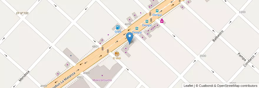 Mapa de ubicacion de Miguel Sared en Arjantin, Buenos Aires, Partido De La Matanza, San Justo.
