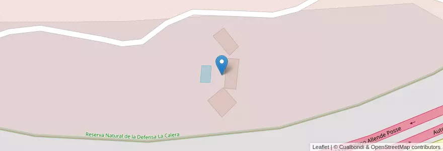 Mapa de ubicacion de Milénica IV en آرژانتین, Córdoba, Departamento Santa María, Pedanía Calera, Municipio De Malagueño.