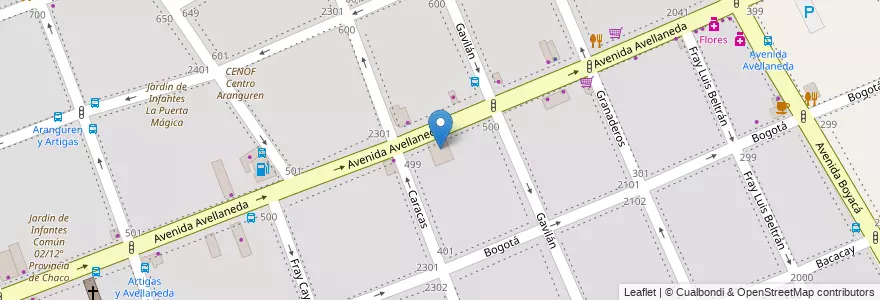 Mapa de ubicacion de Milenium Tower 3, Flores en Argentina, Ciudad Autónoma De Buenos Aires, Comuna 7, Buenos Aires.