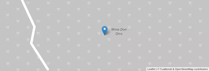 Mapa de ubicacion de Mina Don Otto en Argentina, Salta, San Carlos, Municipio De San Carlos.