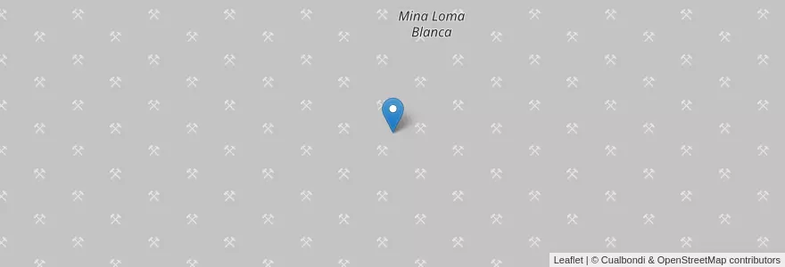 Mapa de ubicacion de Mina Loma Blanca en الأرجنتين, Jujuy, Departamento Susques, Municipio De Coranzulí.
